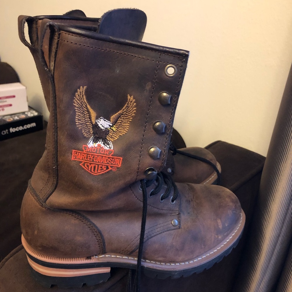 Harley Davidson riding boots